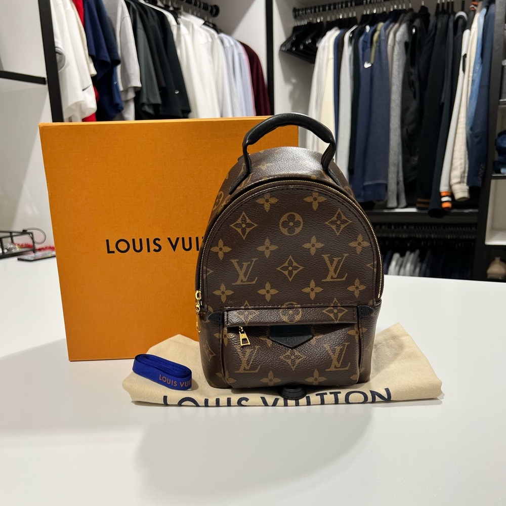 SOLD- Louis Vuitton Monogram Palm Springs Mini Backpack